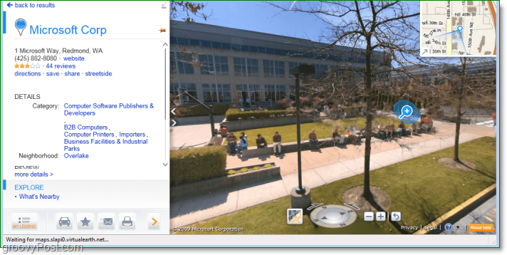 Bing Maps Street View tiene una calidad inmaculada y te permite hacer zoom