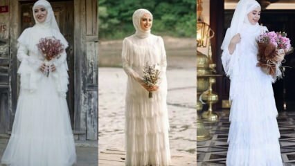 Vestidos de novia de tendencia de 2018