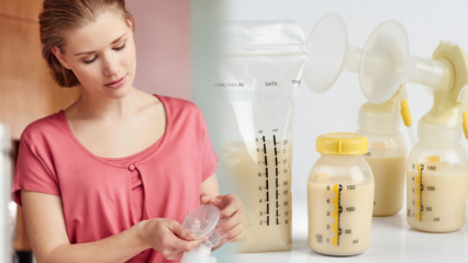 ¿Cómo se almacena intacta la leche materna? ¿Cómo utilizar la leche ordeñada? Mientras calienta la leche ...