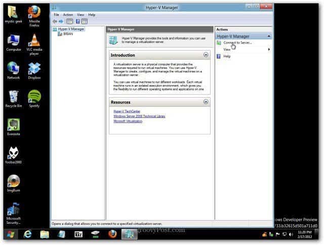 Windows 8: habilite Hyper-V para crear y administrar máquinas virtuales
