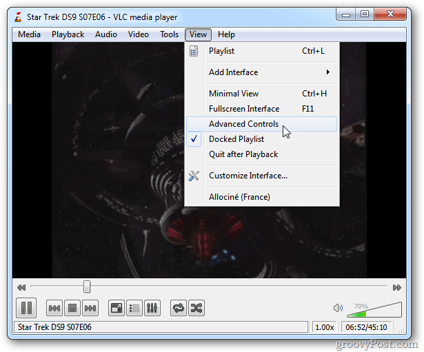 Tomar instantáneas de pantalla en VLC Media Player