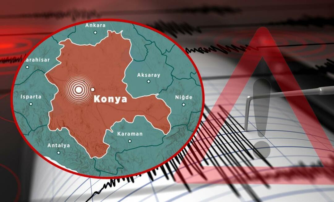 ¿La línea de falla pasa por Konya? ¿Hay una línea de falla en Konya? ¿Habrá un terremoto en Konya?