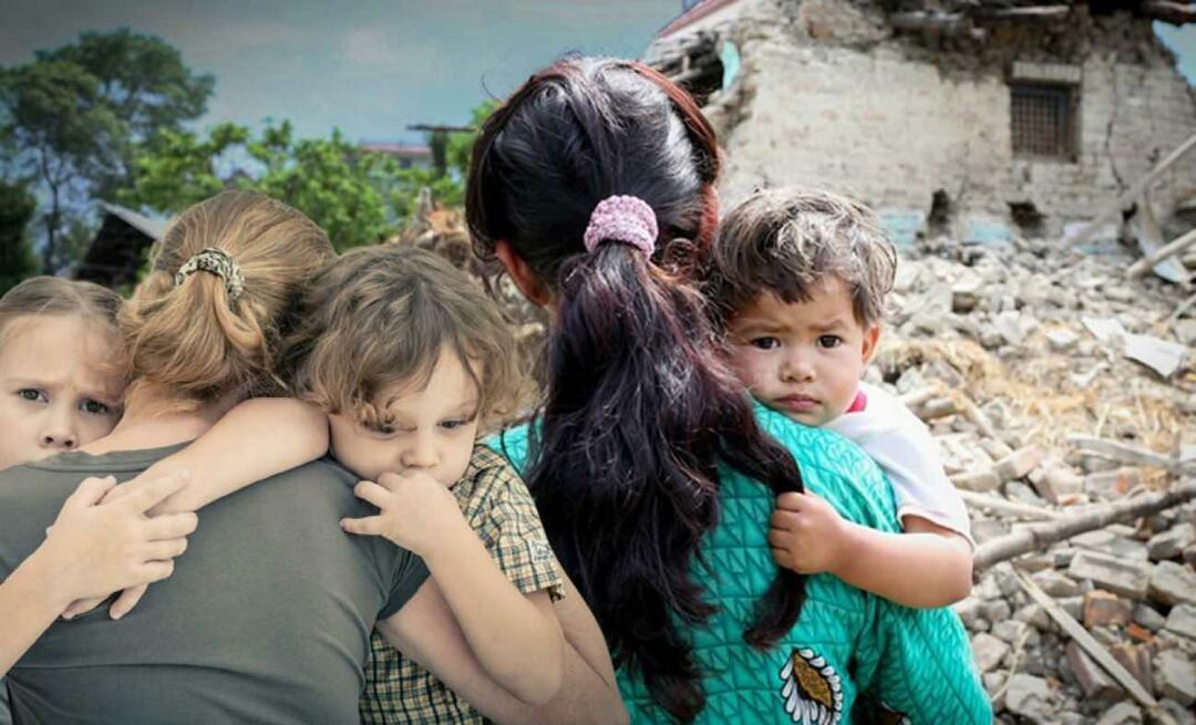 ¿Cuáles son los efectos psicológicos del terremoto en los niños? Como lidiar con ellos?