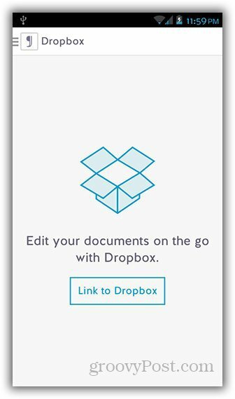 Crear y sincronizar archivos de texto con Dropbox en Android