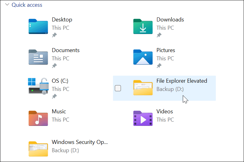 Ejecute el explorador de archivos de Windows 11 como administrador