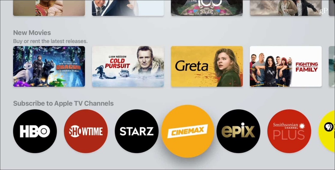 Cómo suscribirse a canales premium en la nueva aplicación Apple TV