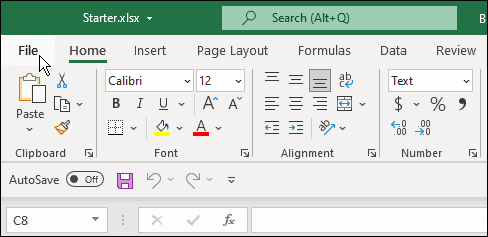 archivo de Excel inserte una casilla de verificación en Microsoft Excel
