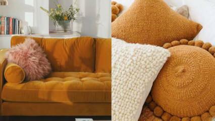 ¿Cómo utilizar el amarillo mostaza en decoración? ¿Cómo hacer una decoración para el hogar color mostaza? 