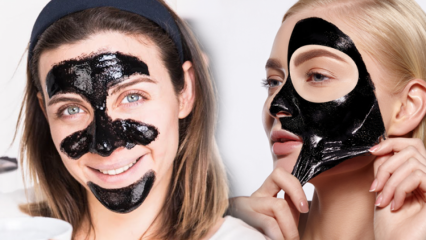 ¿Cuáles son los beneficios de una máscara negra? El método de aplicar una máscara negra sobre la piel.