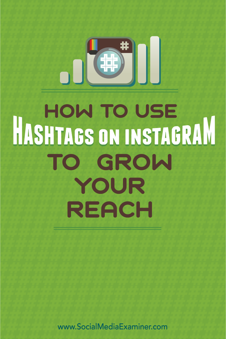 cómo hacer crecer el alcance de instagram con hashtags