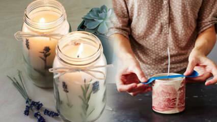 ¿Cómo hacer una vela perfumada en casa? Consejos para hacer velas y restaurar cera