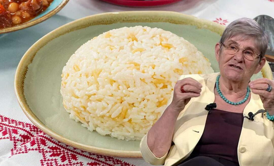 ¡Advertencia de arroz a los hombres de Canan Karatay! ¿El arroz provoca caída del cabello?