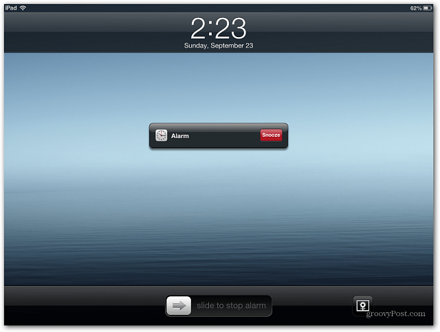 Configure la alarma de iOS 6 para que lo despierte con cualquier canción