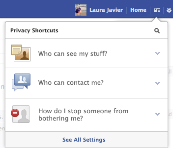 controles de privacidad de facebook
