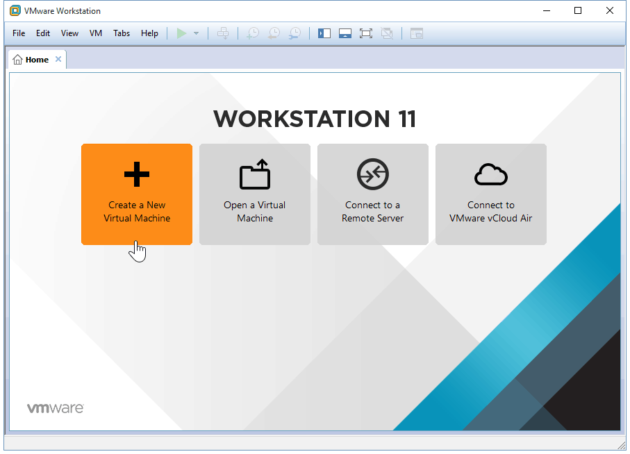 01 Nueva máquina virtual VMWare