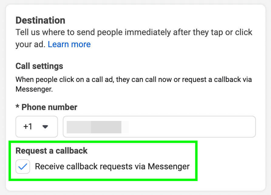 cómo-usar-la-meta-call-ads-callback-option-configure-call-settings-request-callback-box-receive-callback-requests-via-messenger-example-2