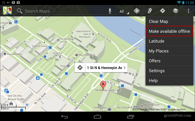 Cómo hacer que Google Maps esté disponible sin conexión en Android