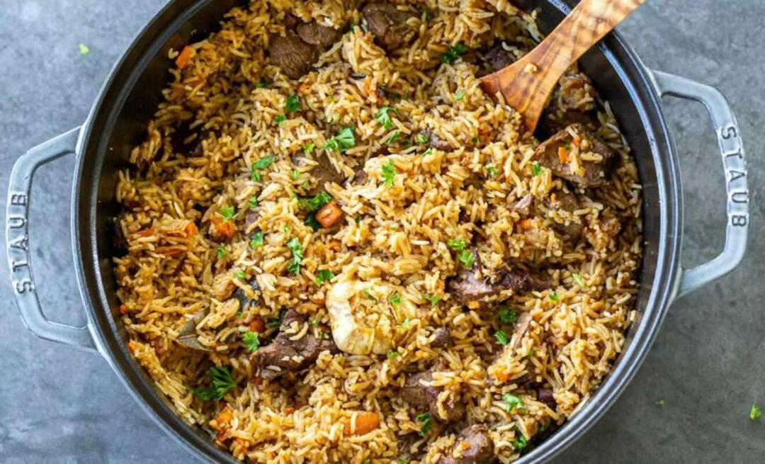 ¿Cómo hacer palov uzbeko? Receta de arroz en MasterChef