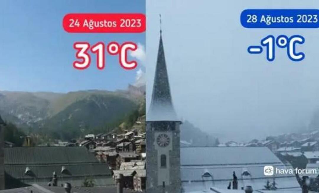 ¡Increíble evento en Suiza! El invierno pasó antes de que terminara el verano.
