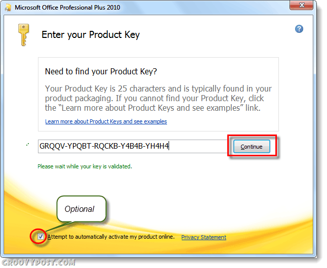 Cómo cambiar las claves de producto de Microsoft Office 2010