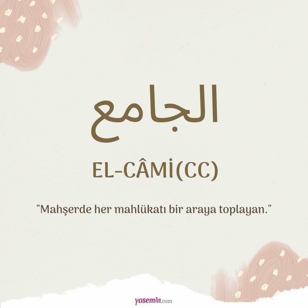 ¿Qué significa Al-Cami (c.c)?