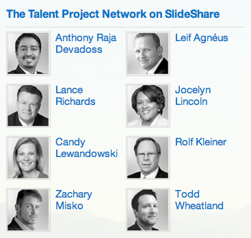 el equipo de la red del proyecto de talento