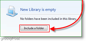 Cómo incluir una nueva carpeta en una nueva biblioteca en Windows 7