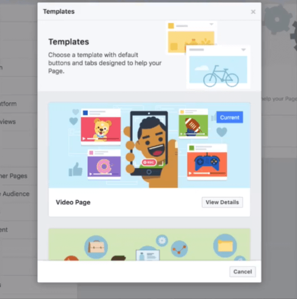 Facebook está probando una nueva plantilla de video para Pages que pone el video y la comunidad al frente y al centro de la página de un creador, con módulos especiales para cosas como videos y grupos.