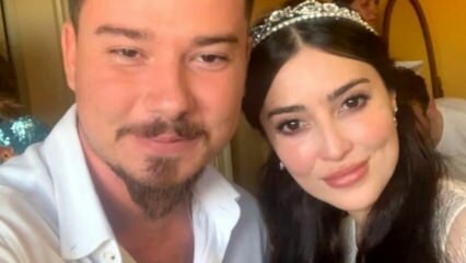 ¡La famosa actriz Melike İpek Yalova se casó con Altuğ Gültan!