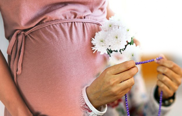 Oraciones para ser leídas con el fin de mantener al bebé sano durante el embarazo y los recuerdos de los deseos de Huseyin.