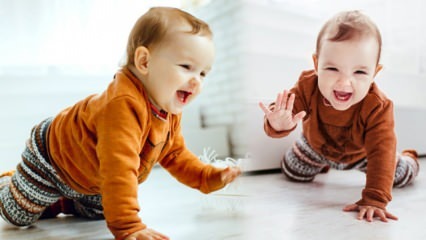 ¿Cómo se les enseña a gatear a los bebés? ¿Cuándo gatean los bebés? Etapas de rastreo