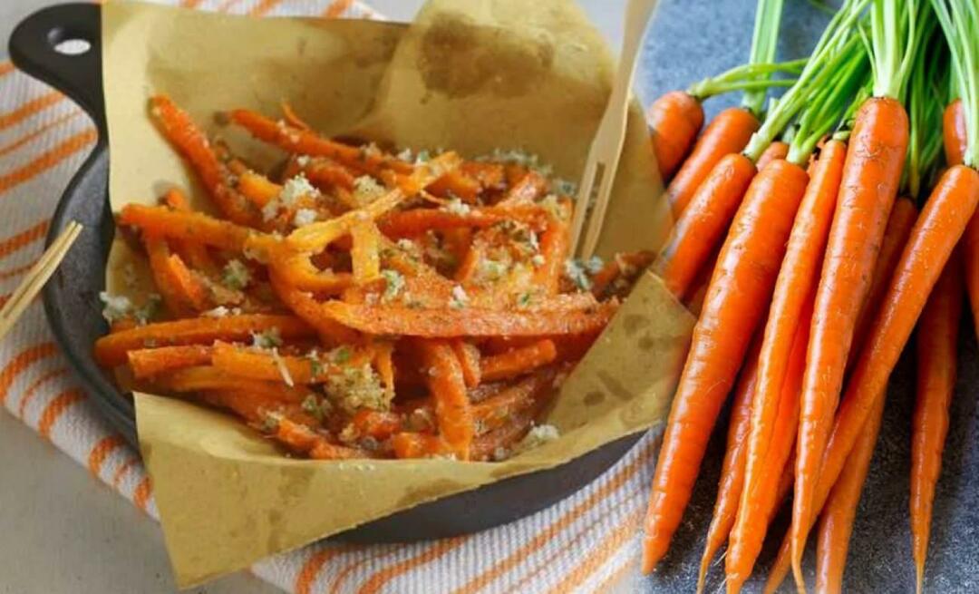 ¡Receta de zanahoria frita! ¿Cómo freír zanahorias? Zanahorias fritas con huevo y harina