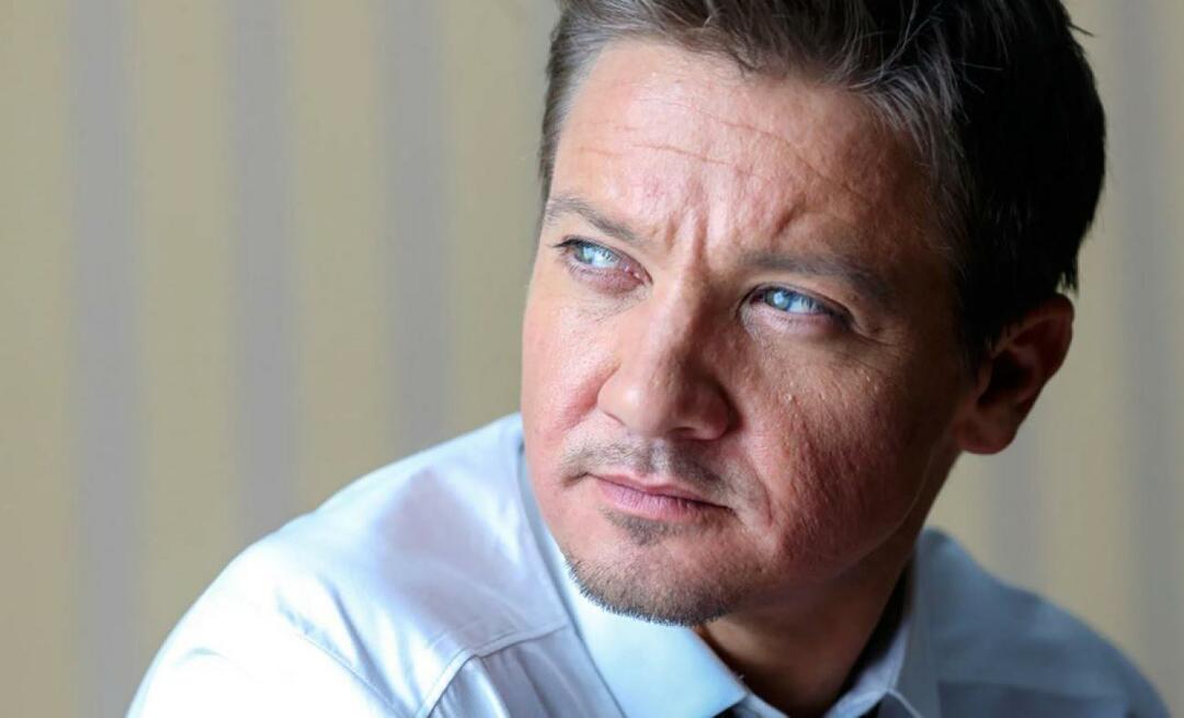 Jeremy Renner, que casi muere tras ser atropellado por un quitanieves, habló por primera vez.