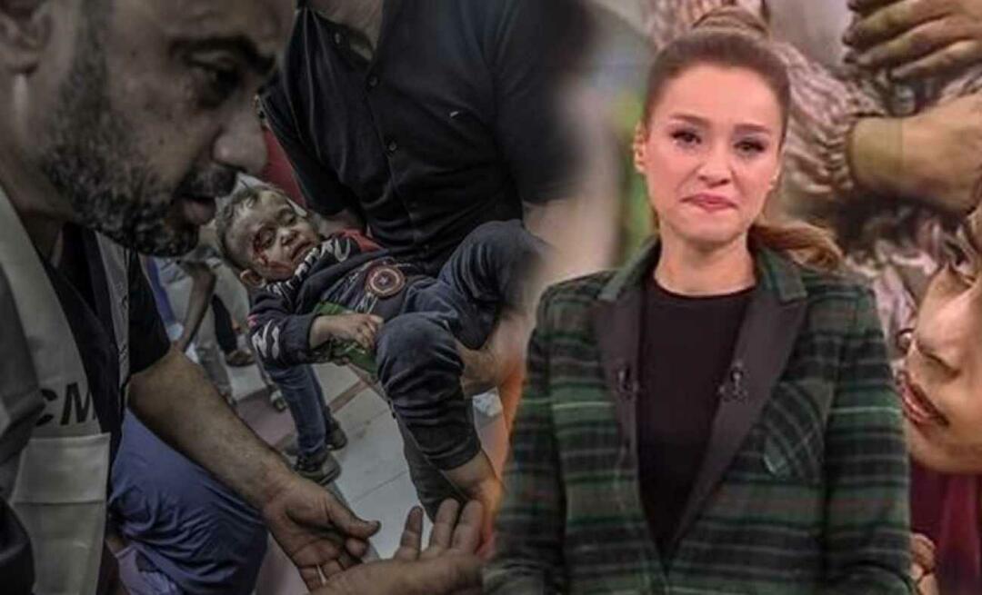 ¡La presentadora de noticias Cansın Helvacı no pudo contener las lágrimas mientras informaba sobre la masacre en Gaza!