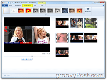 Microsoft Windows Live Movie Maker - Cómo hacer películas caseras Madonna