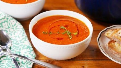 ¿Cómo hacer que la sopa de tomate sea la más fácil? Consejos para hacer sopa de tomate en casa