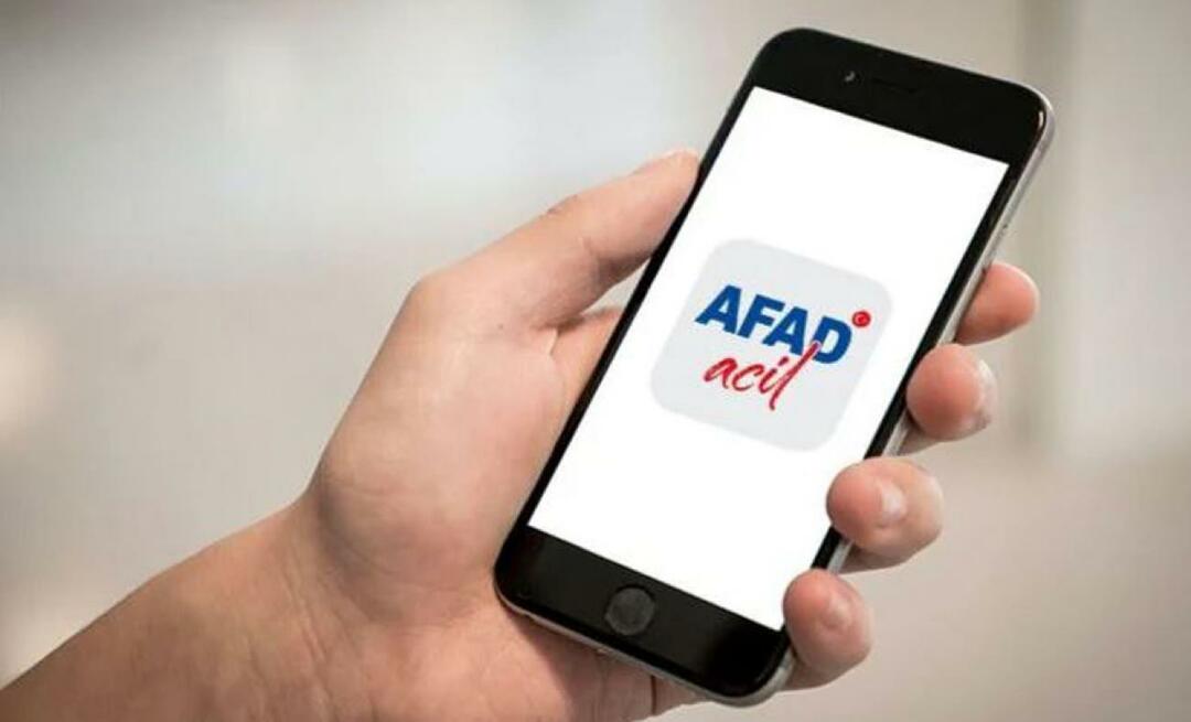¿Qué es la aplicación de llamada de emergencia de la AFAD? ¿Qué hace la aplicación de llamada de emergencia AFAD?