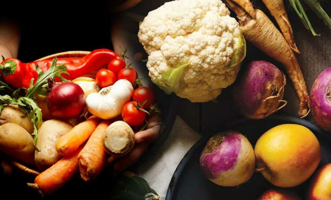 ¿Qué verduras y frutas comer en octubre? ¿Qué alimentos puedes consumir en octubre?