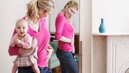 ¿Cómo derretir el vientre más rápido después del parto? Solución de barriga flácida y alimentos debilitantes. 