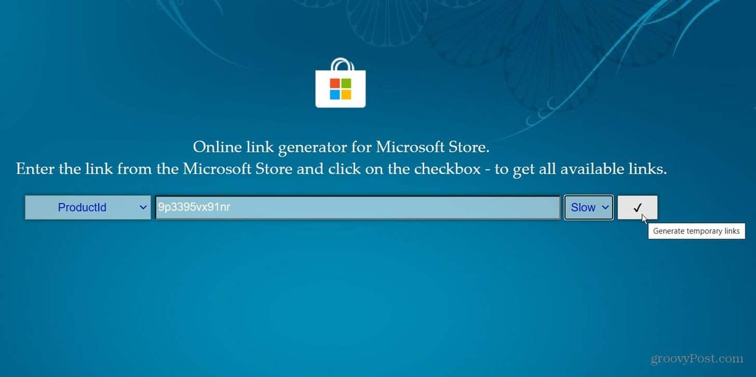 Generador de enlaces de Microsoft
