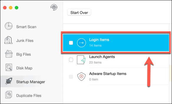 artículos de inicio de sesión de Cleaner One Pro