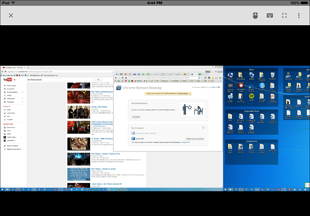 Remoting en PC con Windows 8.1