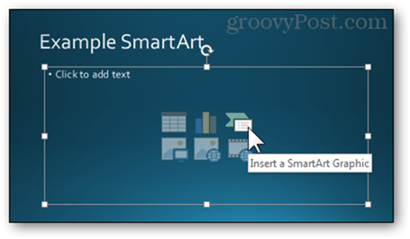 texto en blanco campo formato diapositiva estilo powerpoint 2013 insertar arte inteligente smartart grahpic crear nuevo