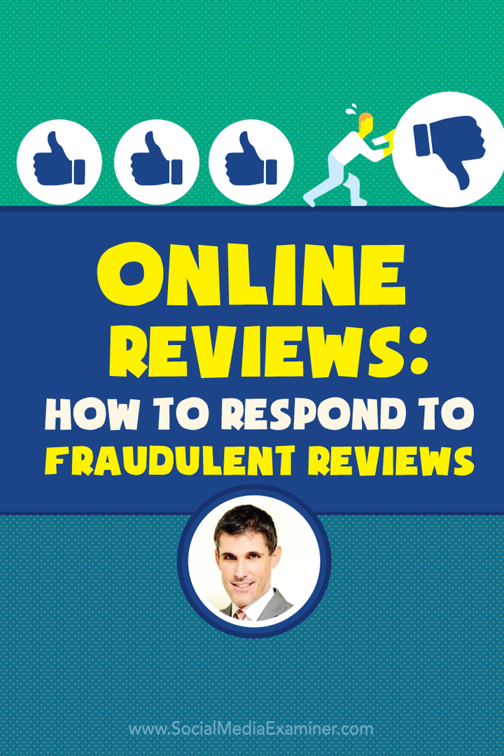 Reseñas en línea: cómo responder a reseñas fraudulentas: examinador de redes sociales