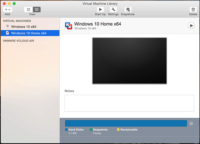 Cree una VM Windows 10 personalizada en Mac con VMware Fusion 8