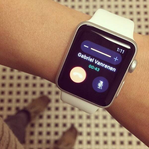 ¡Hacer una llamada de 'gadget de inspector' en mi #Apple #Watch!