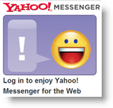 Cliente basado en la web de Yahoo Messenger