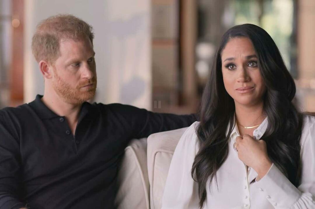 Meghan Markle y el príncipe Harry 