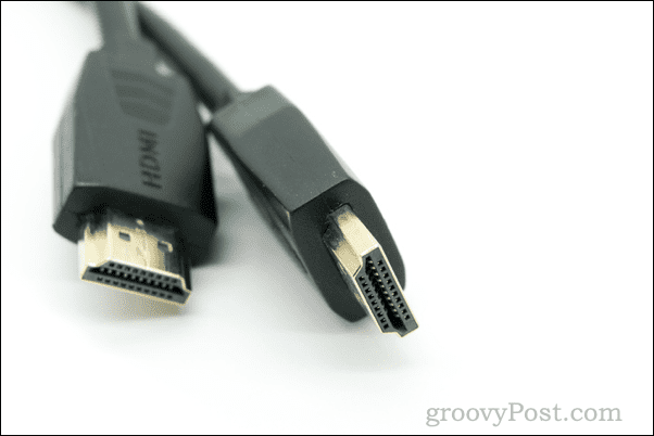 Ejemplo de cable HDMI