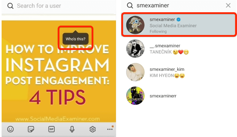 Cómo usar el etiquetado de Instagram para una mayor exposición: examinador de redes sociales